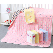 couverture de bébé en coton jacquard 6 couches utile